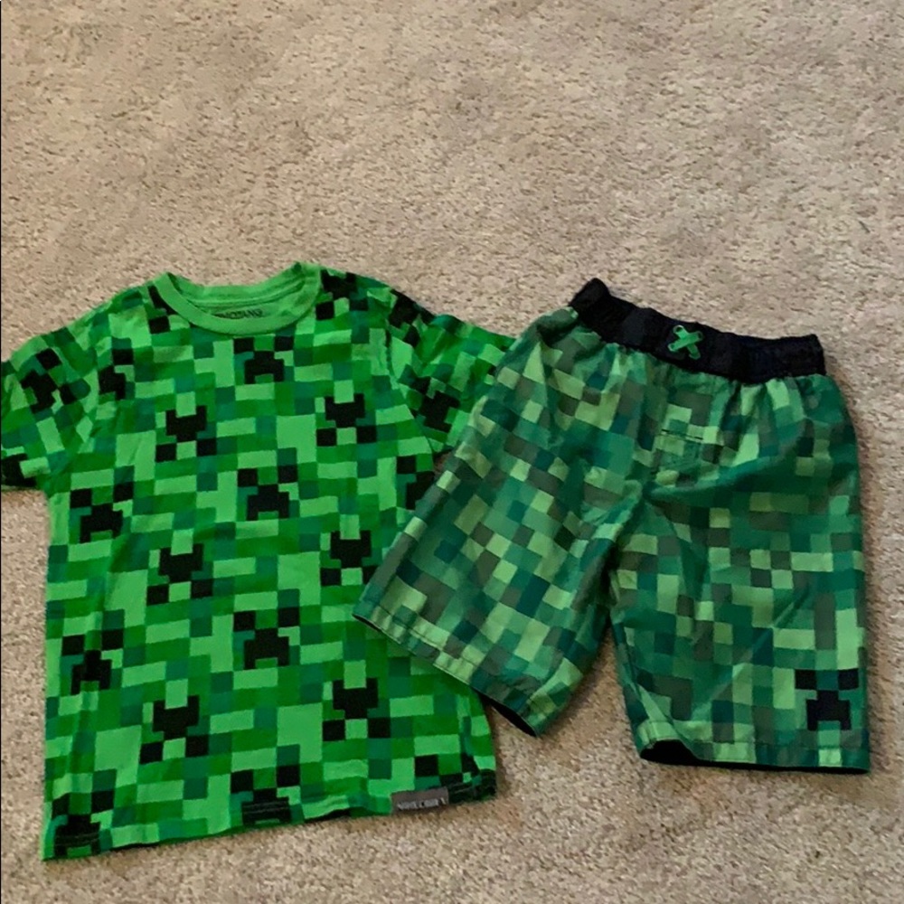 Boys top and bathing suit